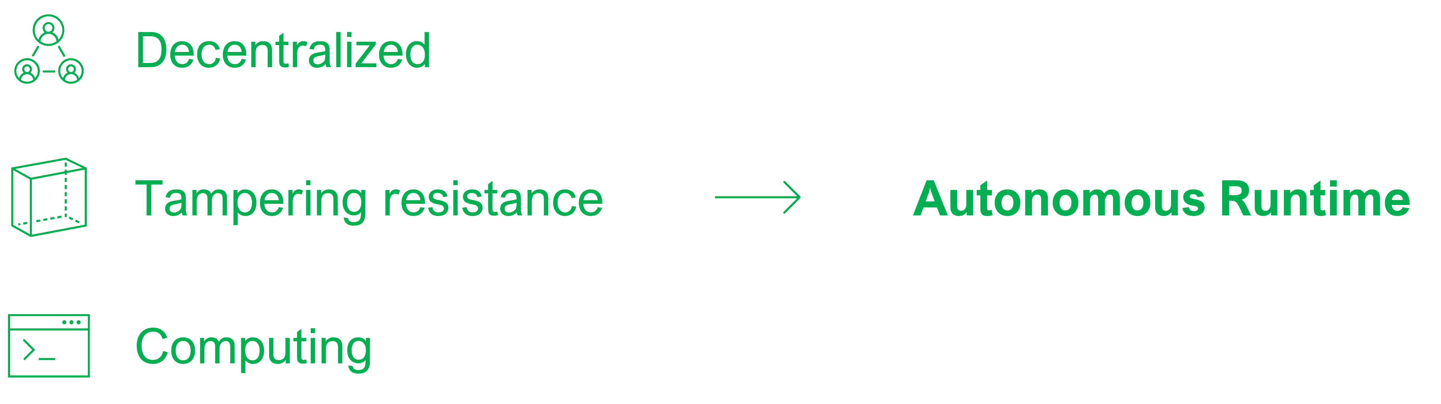 Ethereum as a Autonomous Runtime